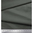 thumbnail image 3 of Soimoi Crepe Silk Fabric Dots Dots Print Sewing Fabric Yard 42 Inch Wide, 3 of 5