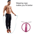 thumbnail image 4 of Skipping Rope, Adjustable Length, Anti-Slip Aluminum Handles, forMMA, Fitness Workouts , Training, 4 of 5