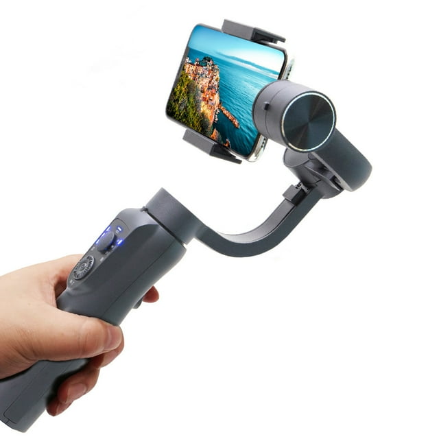 Stabilisateur de Cardan pour Téléphone Cellulaire Appareil Photo 3 Axes