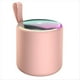 thumbnail image 1 of Altavoz Bluetooth Modelo Mini - Altavoz Portátil de Escritorio con Graves Mejorados, Sonido de Alta Fidelidad y Diseño Elegante en Color Rosa., 1 of 5