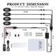 thumbnail image 4 of FLhrweasw Chasis Coche BT APP Control 4 en 1 Luces LED RGB Brillo para Jeep, 4 of 9