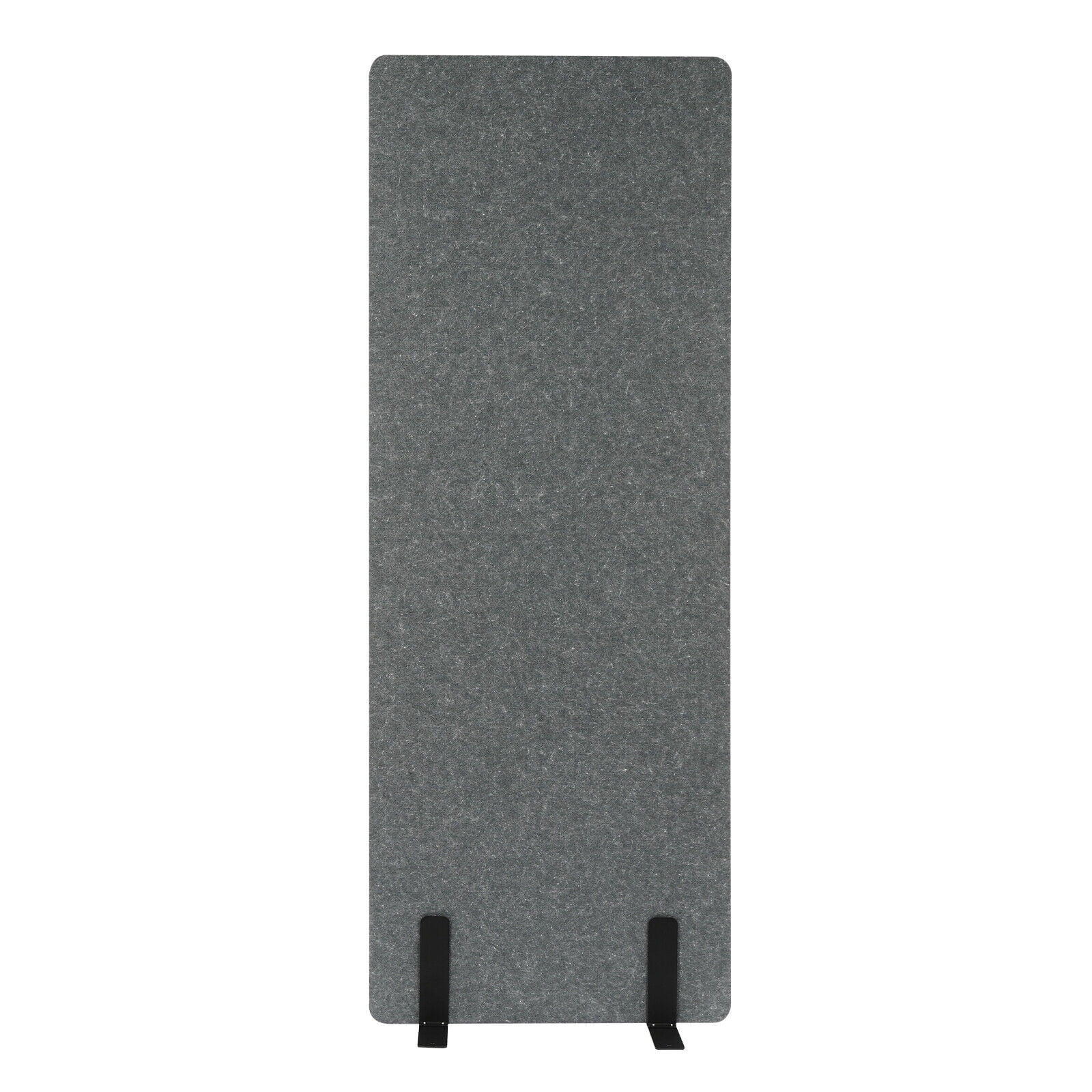 1 Panel Room Divider Folding Privacy Screen Home Office Separator 24*66 Inch Light Gray