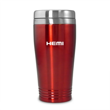 Dodge Ram Hemi Red Stainless Steel Travel Mug (Best Spark Plugs For Dodge Ram Hemi)