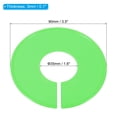 thumbnail image 2 of Uxcell Clothes Dividers, Closet Clothing Rack Size Dividers Blank Round Separator, Green 6 Pack, 2 of 5