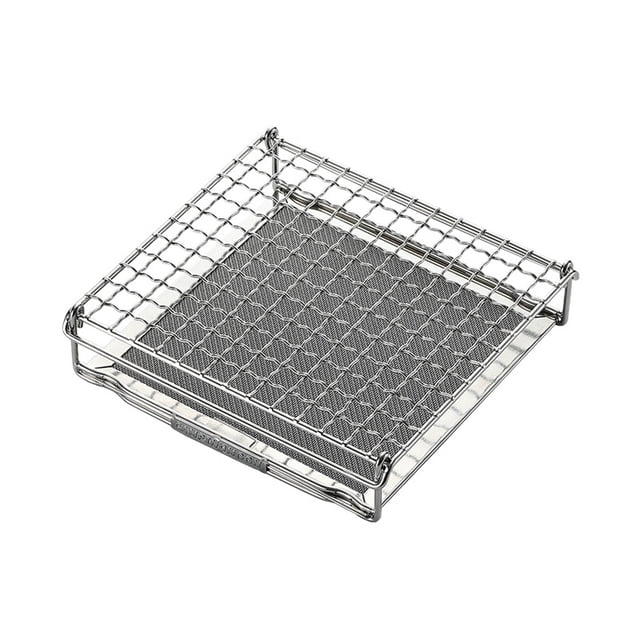 Portable StoveTop Grill Net Foldable Furnace Grill Rack Barbecue Toast Baking Holder Heating Bracket BBQ Cooking Tools