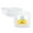 Clear / 8 oz / 100 Count, variant on Restaurantware-Moderna 8 Ounce Fancy Plastic Bowls, 100 Square Disposable Salad Bowls - Durable, Heavy-duty, White Plastic Bowl, For Warm And Cold Foods