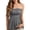 czb# GY1325, variant on CUZIBR Tank Tops For Women Sleeveless Strapless Elastic Camisole Button Down Stretchy Soft Basic Layering Tank With Built In Bra Solid Color High Waist Pleated Stylish Plus Size Blouses,GY2,XXL