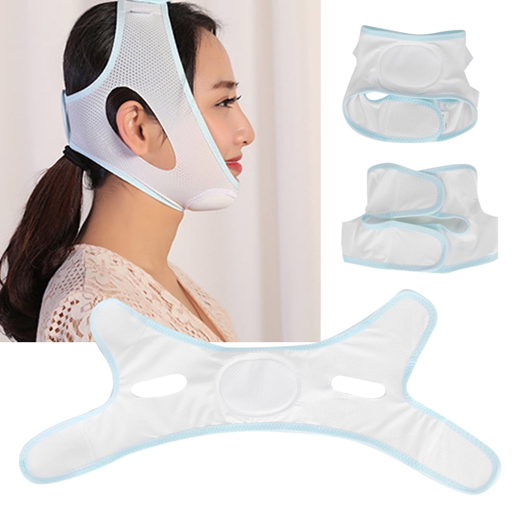 TOPINCN 2 Sizes Facial Slimming Belts Face Lifting Mask Thinface