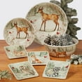 thumbnail image 4 of Certified International  Winter's Walk Rectangular Platter, 13" X 8", 4 of 5