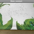 thumbnail image 6 of Ambesonne Plant Place Mats Set of 4, Tropical Plants Exotic, Standard Size, Green Multicolor, 6 of 6