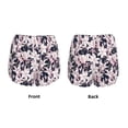 thumbnail image 6 of Goofa Lilies Flowers Printed Women 2 in 1 Running Shorts,Quick Dry Athletic Workout Shorts,High Waisted Athletic Shorts with Liner Pockets-XX-Large, 6 of 9