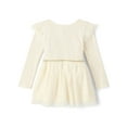 thumbnail image 5 of The Children's Place Toddler Girls Long Sleeve Ribbed Tutu Dress, Sizes 12M-5T, 5 of 6