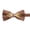 Brown, variant on Fashion Suit Tie Men’s Cashew Flower Bowtie for Business Suit and Shirt