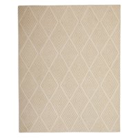 MoDRN Hi Low Diamond Weave Indoor Area Rug