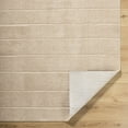 thumbnail image 4 of Livabliss x Our PNW Home Cascade Global Striped Area Rug,5'3" x 7',Taupe, 4 of 10