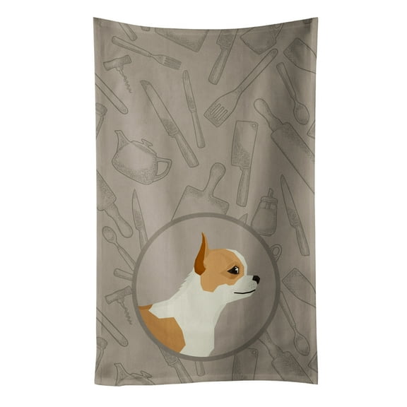 Chihuahua In the Kitchen Kitchen Towel