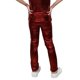 thumbnail image 4 of Odeerbi 3-16 Años Niños Niñas Pantalones de Cuero Metálico Brillante Sparkly Pantalones de Danza Workout Athletic Deportes Pantalones Largos, 4 of 5