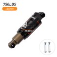 thumbnail image 2 of Bicycle Oil Spring Shock Absorber Mountain Bike Rear Shock Absorber Aluminium Alloy MTB Rear Absorber Suspension with Screws Kit 150mm(5.9'')x30mm, 2 of 8