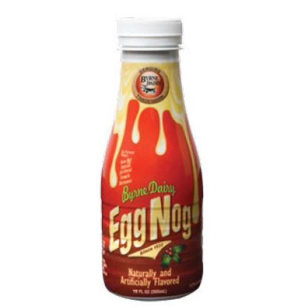Byrne Dairy UltraPasteurized Eggnog, 12 Fl. Oz.