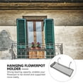 thumbnail image 2 of Flower Pot Holder Fence Flower Hanging Rack Home Office Multifunctional Storage Rack, 2 of 8