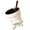 White, variant on Fondue Pots Set with Forks Ceramic Butter Warmers Tealight Porcelain Melting Pots for Chocolate Cheese Caramels Candy