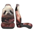 thumbnail image 3 of Sikiie Cute Cloud Panda Car Seat Protector 2 Pack Car Seat Cushion Mat, Car Seat Covers for SUV, Truck, Van, 3 of 7