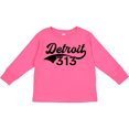 thumbnail image 3 of Inktastic Detroit 313 Boys or Girls Long Sleeve Toddler T-Shirt, 3 of 5