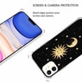 thumbnail image 5 of Sun Moon Stars Case for iPhone 12,Aesthetic Art Design Pattern Soft TPU Bumper Case Cover, 5 of 5