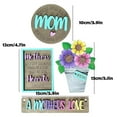 thumbnail image 4 of 1 Set Of Mother‘s Day Layered Tray Mother Mother Tier Tray Hierarchical Tray Decorative Set Summer Rural Farmhouse Decorative Kitchen Hierarchical Tray Commemorative Gift, 4 of 5
