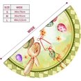 thumbnail image 3 of Easter Colorful Eggs Christmas Tree Skirt 36" for Xmas Halloween New Year Holiday Party Home Tree Mat Decor Ornaments Decoration, 3 of 6