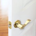 thumbnail image 3 of Design House Pro Springdale Entry Door Lever, Polished Brass, 3 of 16