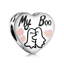 925 Sterling Silver Charm for Bracelets My Halloween Sweetheart Charm Women Bracelet Charm