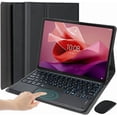 thumbnail image 1 of Funda con Teclado Retroiluminado de 7 Colores con Mouse, Negra para Lenovo Tab P12 Pro 12.7" 2025, 1 of 7