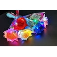 thumbnail image 4 of 5 Qixi rosas de luz de imitación regalos de San Valentín LED rosa Navidad Pascua regalos de cumpleaños, 4 of 5