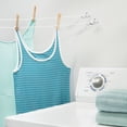 thumbnail image 3 of Corde à Linge Rétractable Intérieure / Extérieure - Réglable 42 Pieds Doubles Lignes - Sèche-Bobine en Plastique Durable pour Accrocher des Vêtements Humides Ou Secs dans la Salle de Bain, Buanderie, Patio, Balcon - Blanc, 3 of 6