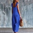 thumbnail image 5 of Edvintorg Jumpsuits for Women Summer Sleeveless Casual Dressy Wide Leg Rompers Jumpers with Pockets Plus Size Fashion Travel Clothes, 5 of 8