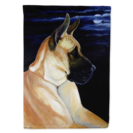 Carolines Treasures 7059-FLAG-PARENT Moonlight Fawn Great Dane Flag multicolor