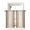 Brown, variant on Pink Wooden Curtains 45 Inch Length, Sheer Curtains for Bedroom Living Room Window Farmhouse Brown Vintage Distressed Rod Pocket Voile Drapes Kitchen Curtains Small Half Window 42"x45" 2 Panels