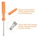 thumbnail image 4 of Destornillador Torx Uxcell de 2 piezas T8H T10H de 4" de longitud con cabeza de estrella de 6 puntos y mango antideslizante, 4 of 6