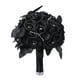 thumbnail image 2 of Decoraciones de Halloween, adornos de Halloween, regalos de Halloween, ramo de Halloween, ramo de flores de calavera gótica oscura, decoración del Día de los Muertos, ramo de tela para el hogar., 2 of 6