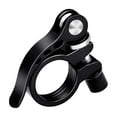 thumbnail image 5 of FELTECHELECTR Bikes Seatpost Clamp 1Pcs Quick Release Aluminum Alloy Black 2.32x1.85x0.39in, 5 of 8