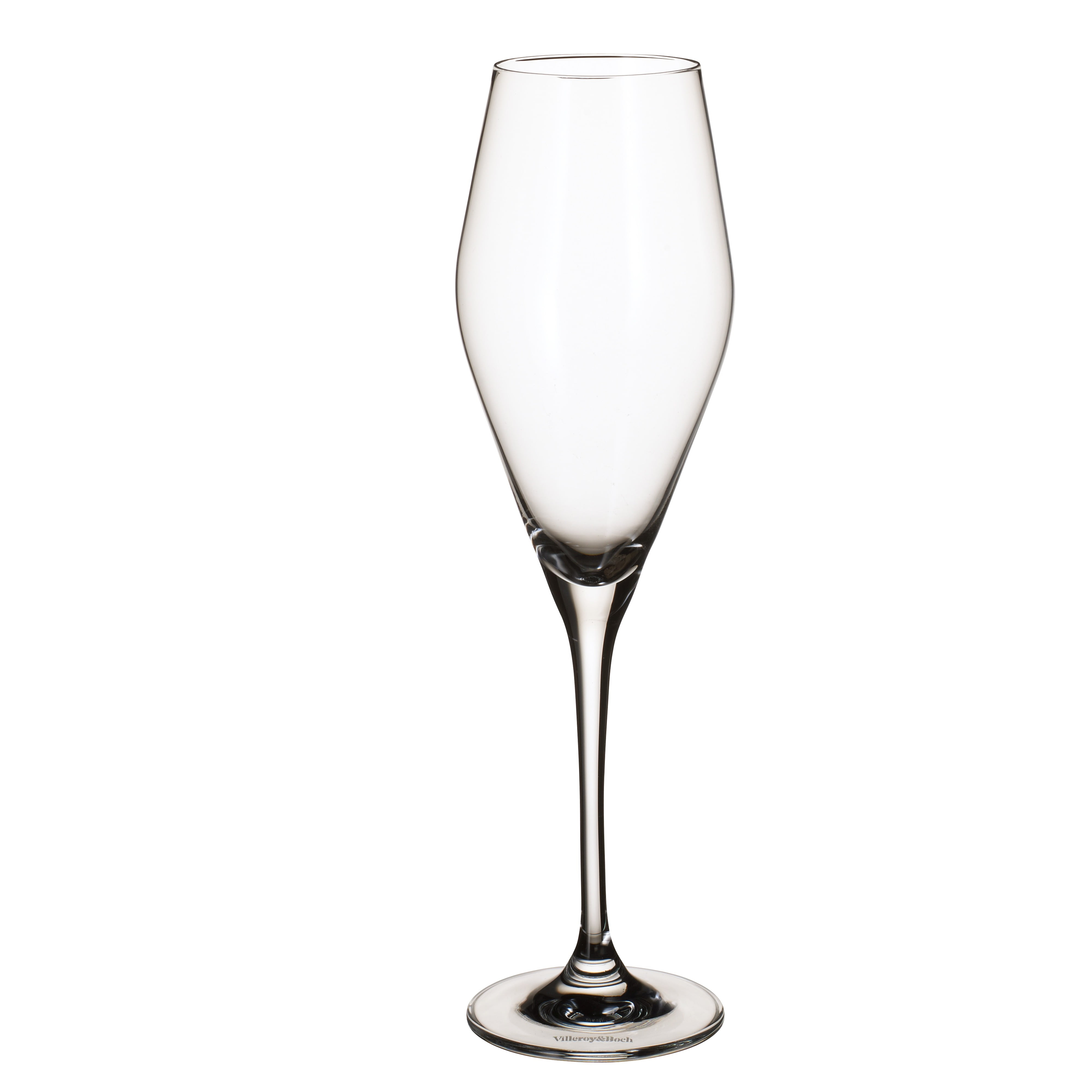Crystal Glass Clear Villeroy & Boch Manufacture Glass Flute Champagne : Set of 2 10.5 in/5 oz