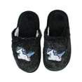 thumbnail image 3 of CTM Girl's Fuzzy Unicorn Slide Slippers, 3 of 6