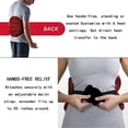thumbnail image 2 of （Grey-AU Plug）Electric Heating Belt Lumbar Back Heating Pad With 6 Heat Settings For Pain Relief, 2 of 4