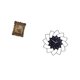 thumbnail image 5 of Marco de fotos floral tallado a mano y reloj de pared acrílico con forma de flor, soporte para cuadros antiguo, reloj colgante silencioso decorativo p, 5 of 8