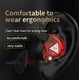 thumbnail image 5 of Audífonos In-ear Qkz Ak6 Pro Auricular Gamer Alambre 40 Khz Amarillo, 5 of 6