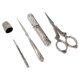 thumbnail image 4 of Juego de herramientas de bordado, Kit de tijeras de bordado de acero inoxidable Vintage para tejer y coser DIY, 4 of 5