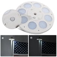 thumbnail image 6 of Yescom Solar Powered Flag Pole Light 136 LED 680 Lumen Super Bright Automatic Lamp Downlight Outdoor Yard, 6 of 9