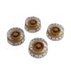thumbnail image 1 of Perillas de Dial de Control CUTICAT 4 Piezas Dorado, 1 of 4