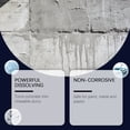 thumbnail image 4 of Concrete Remover & Cleaner for Construction Sites, Patios & Tools | Mild Formula Dissolves Cement & Mortar Residues, 4 of 9